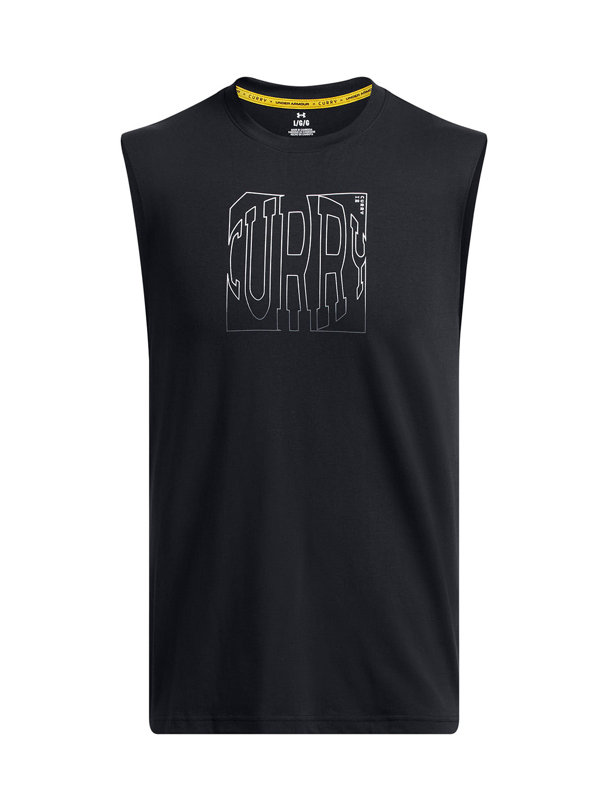 Polera sin mangas Curry para hombre