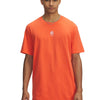 Polera manga corta Curry Heavyweight naranjo para hombre Under Armour