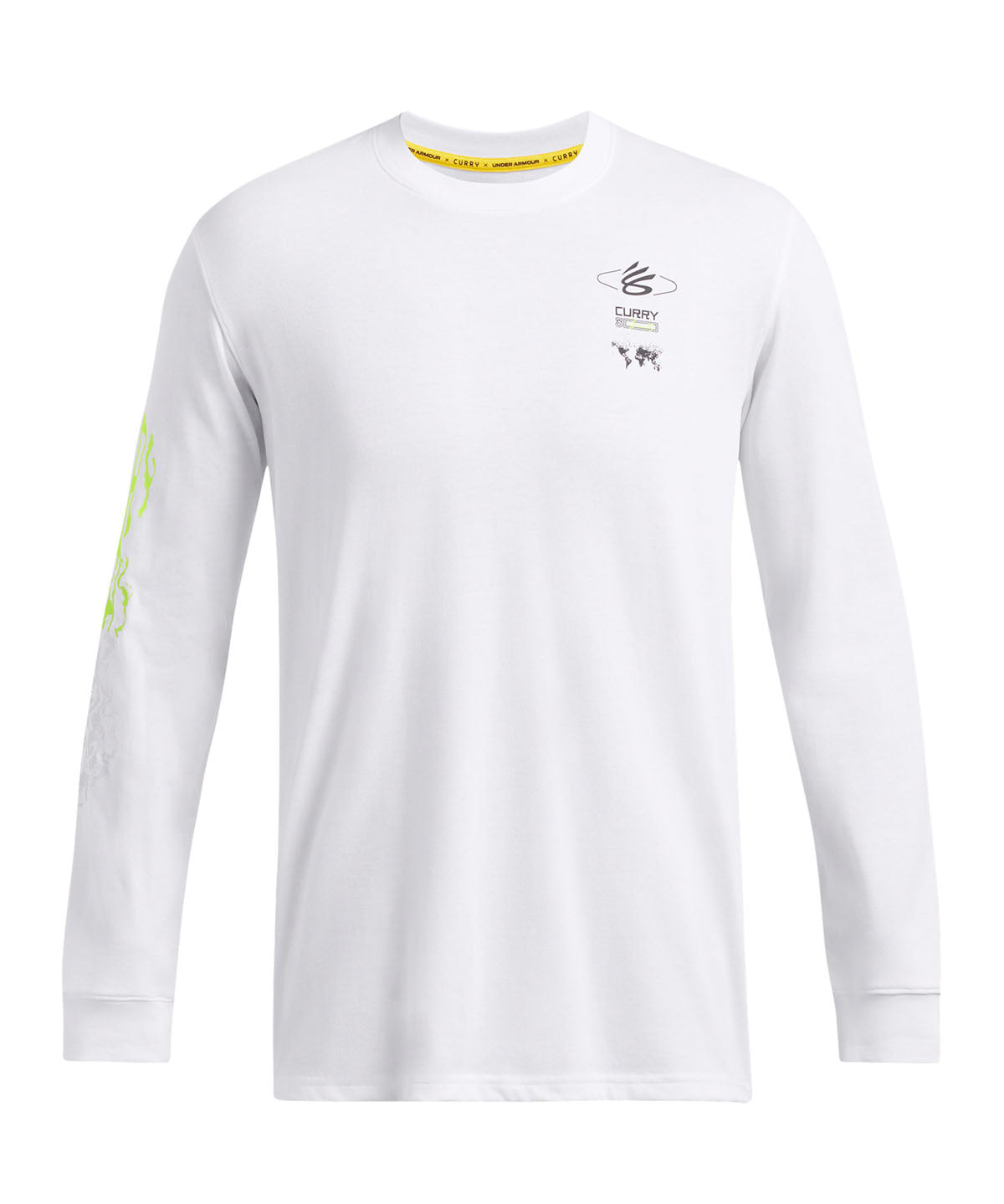 Polera manga larga Curry Verbiage para hombre