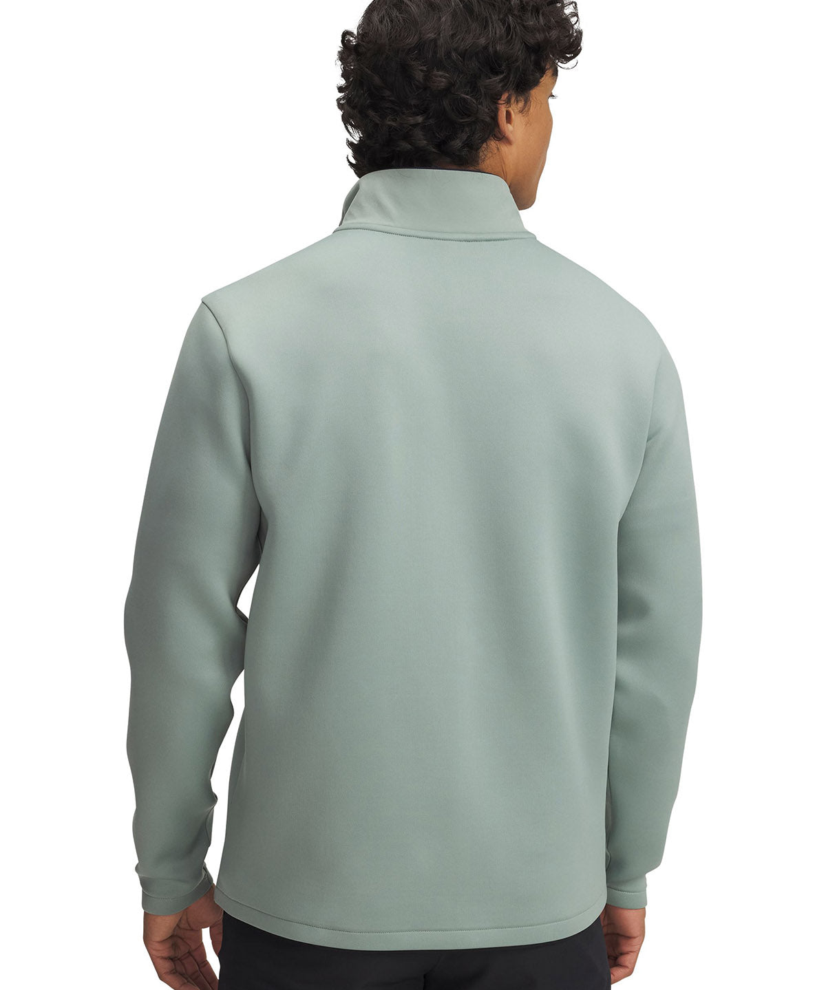 Polerón Under Armour drive pro storm hybrid ½ cierre verde para hombre