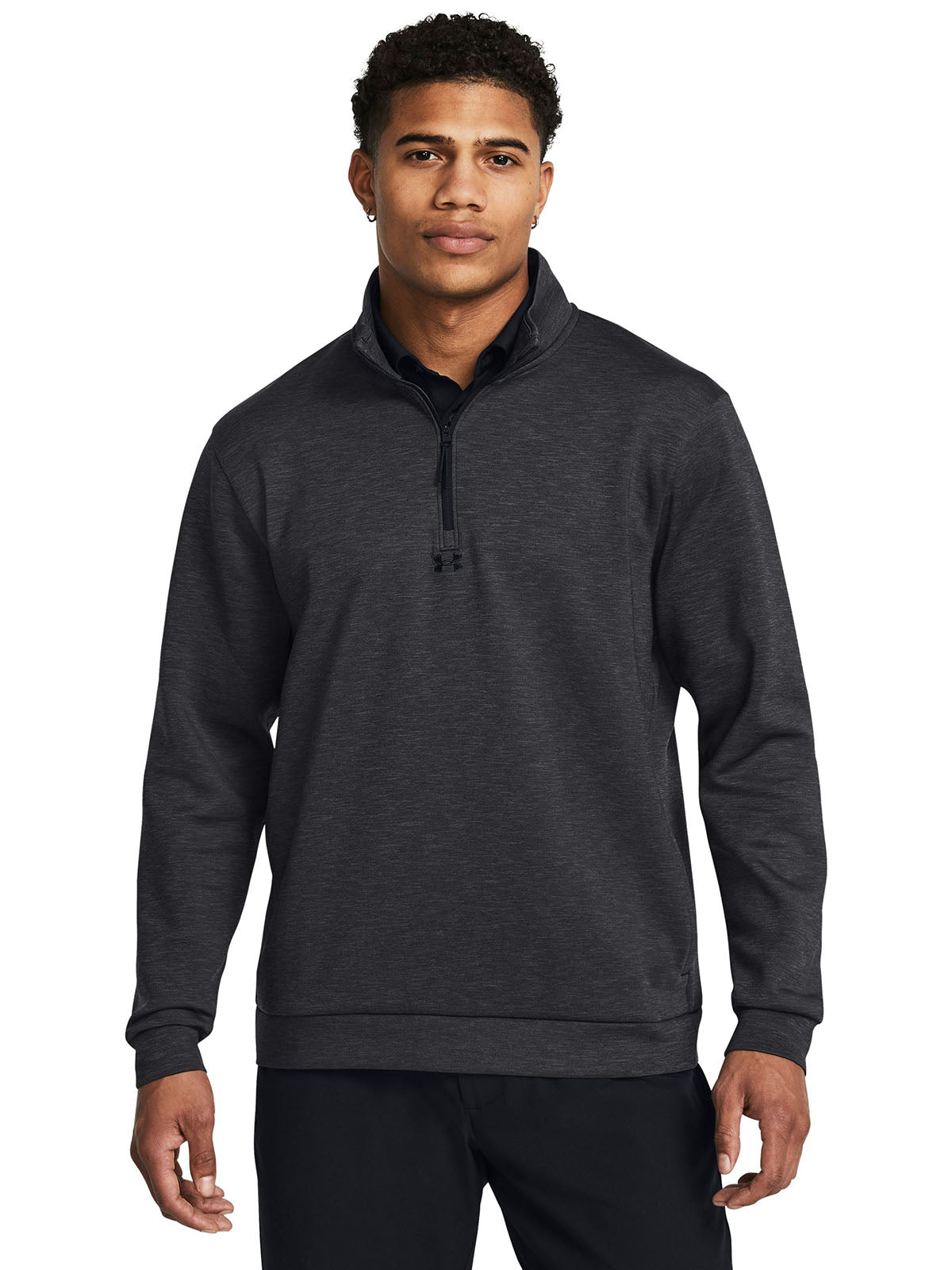 Polerón UA Drive Midlayer negro para hombre