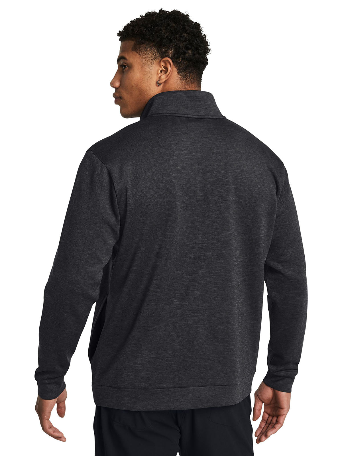 Polerón UA Drive Midlayer negro para hombre