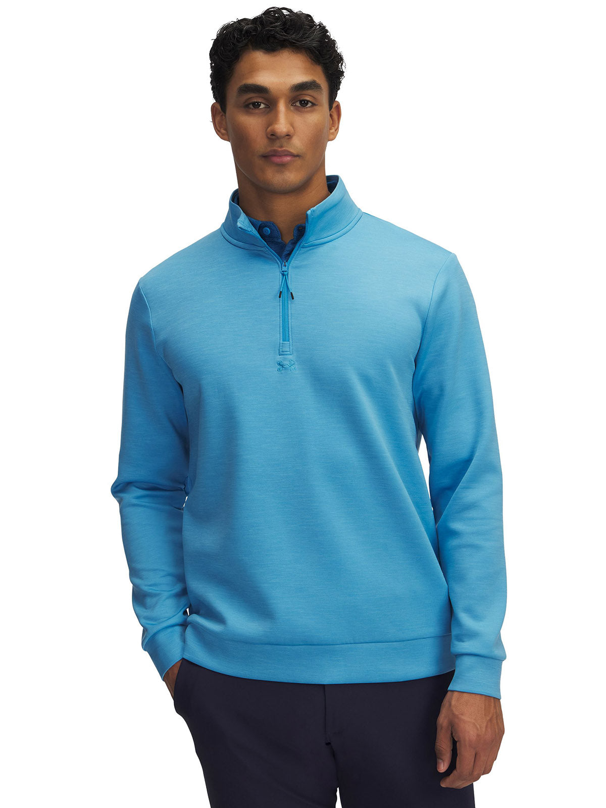 Polerón UA Drive Midlayer azul para hombre