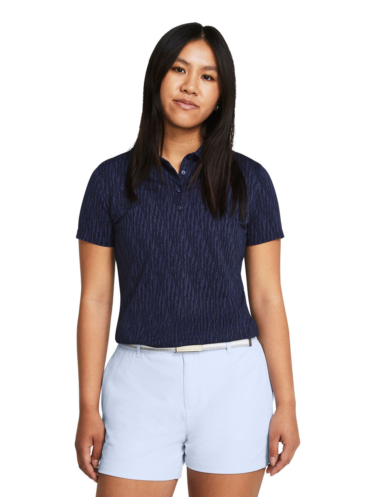 Polo UA Playoff 3.0 Jacquard para mujer