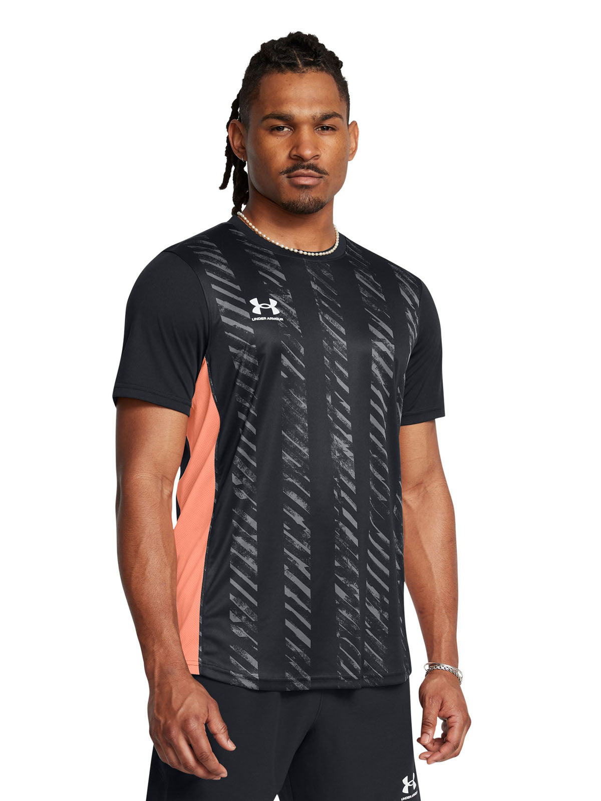 Polera manga corta UA Challenger Training para hombre