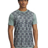Polera manga corta Under Armour challenger verde para hombre