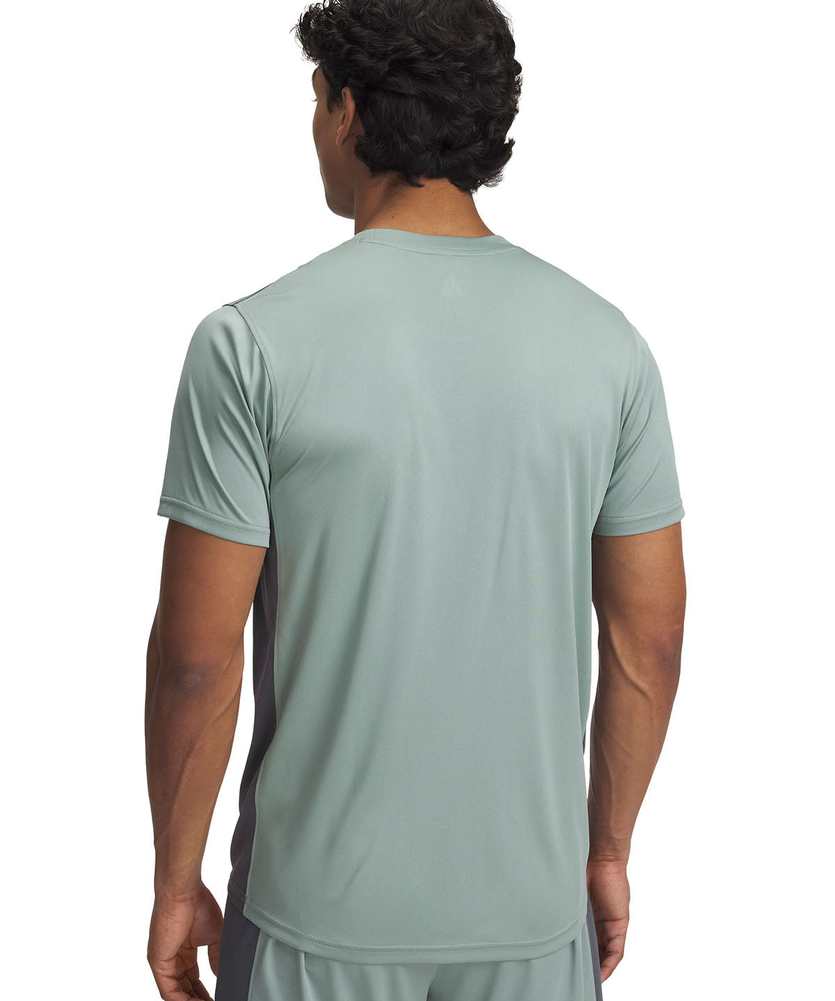 Polera manga corta Under Armour challenger verde para hombre