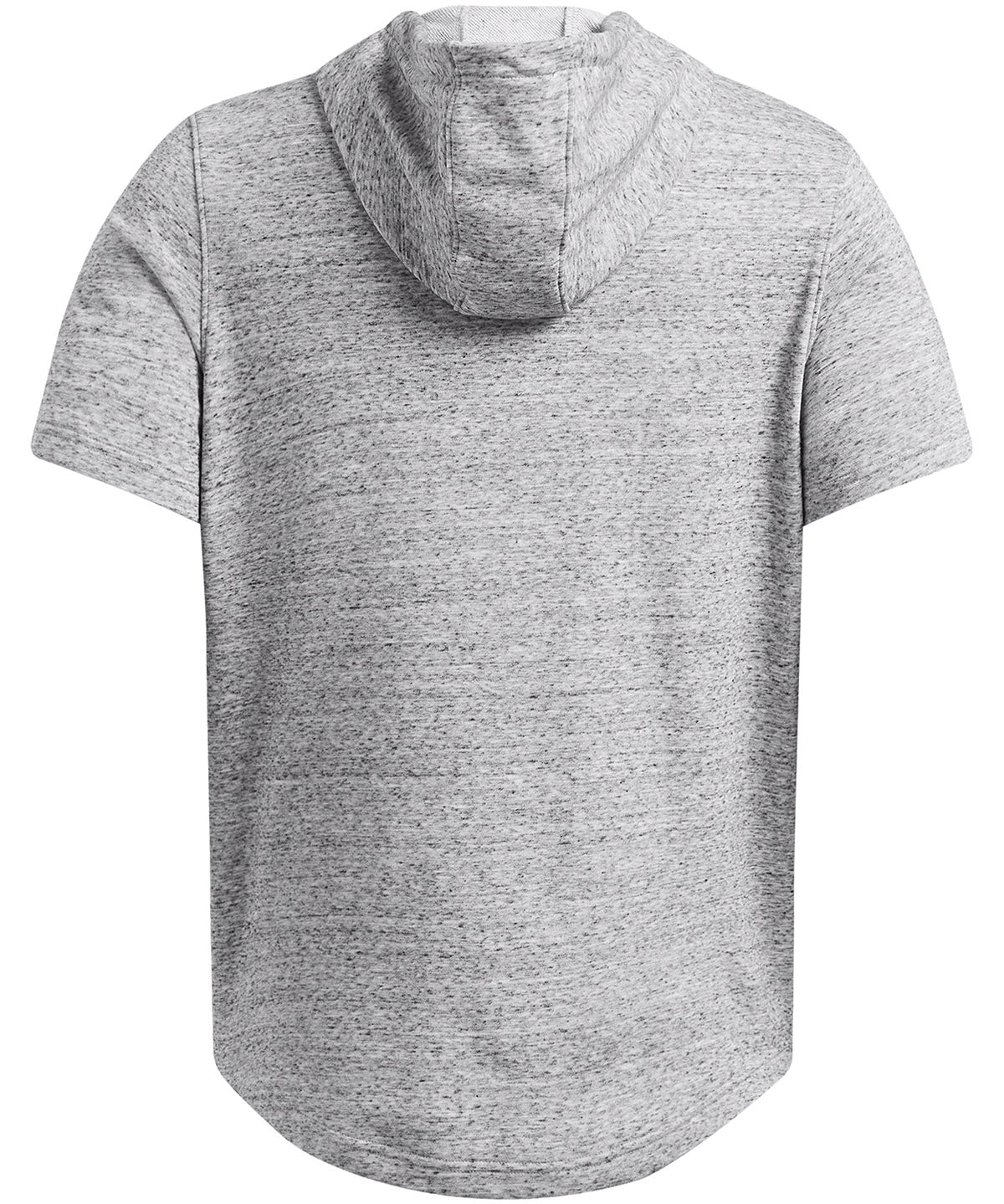 Polerón Project Rock terry manga corta gris para hombre Under Armour