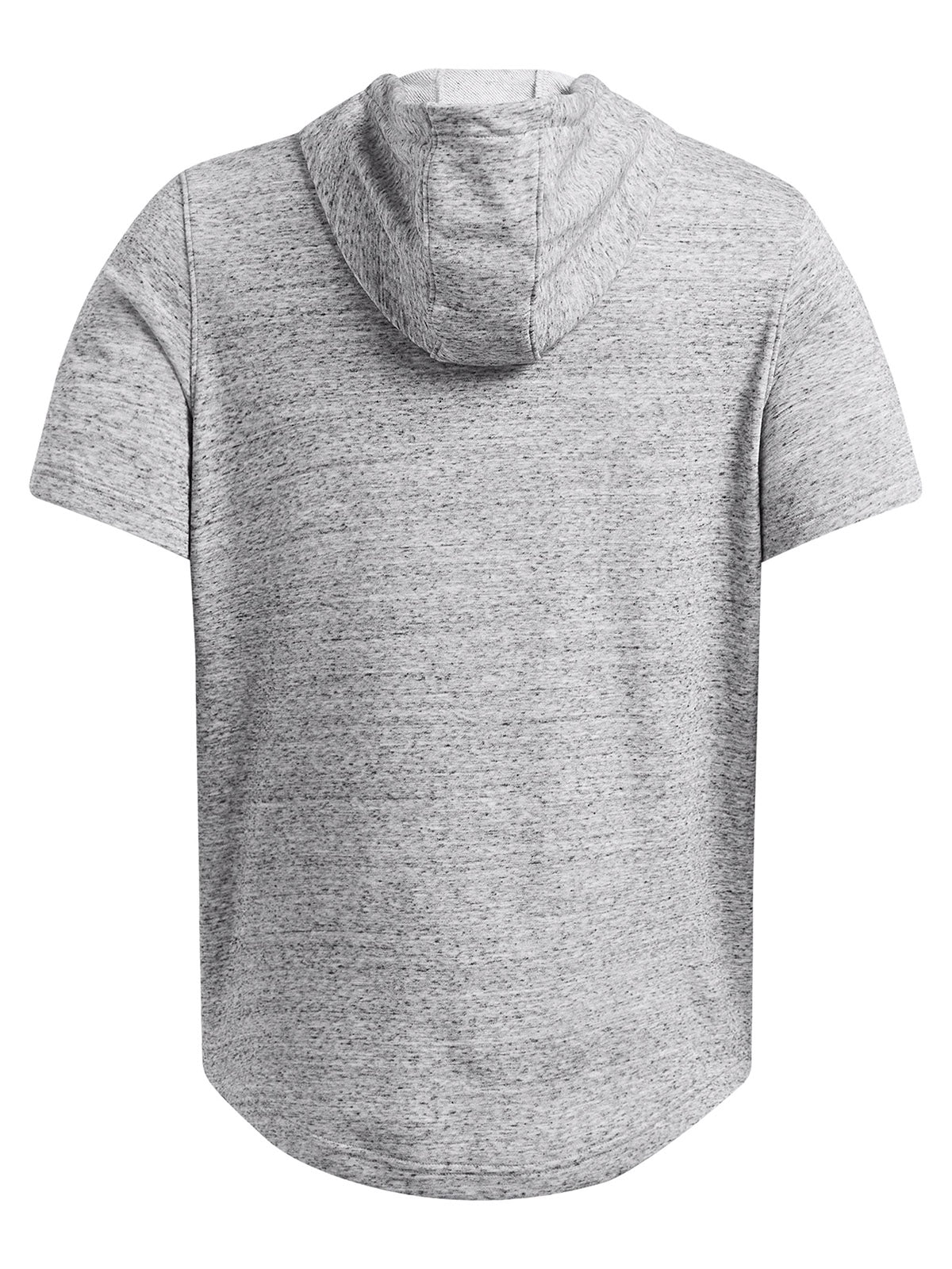 Polerón Project Rock terry manga corta gris para hombre Under Armour