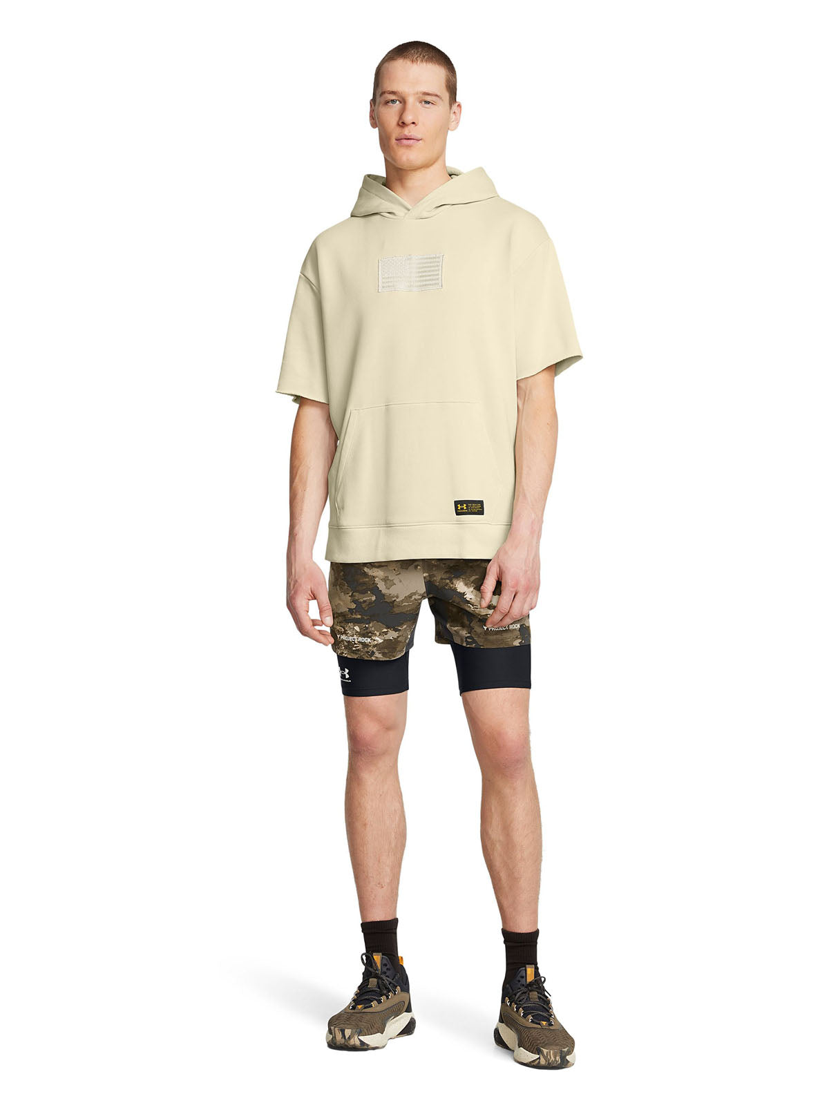 Polerón manga corta Project Rock para hombre