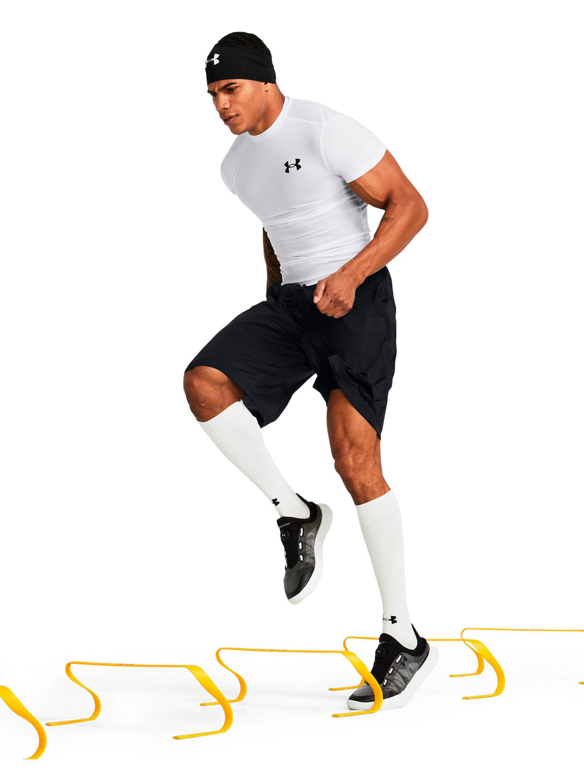 Primera capa UA HeatGear OG blanco para hombre