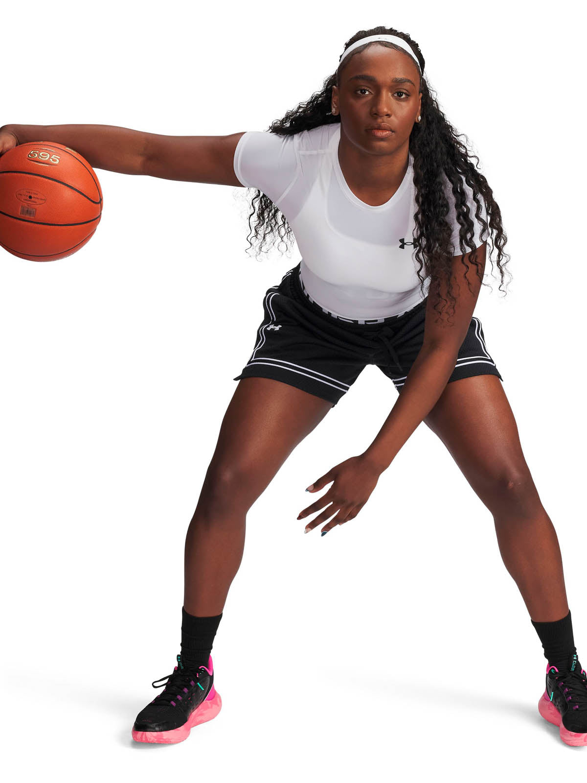 Primera capa manga corta HeatGear® OG para mujer