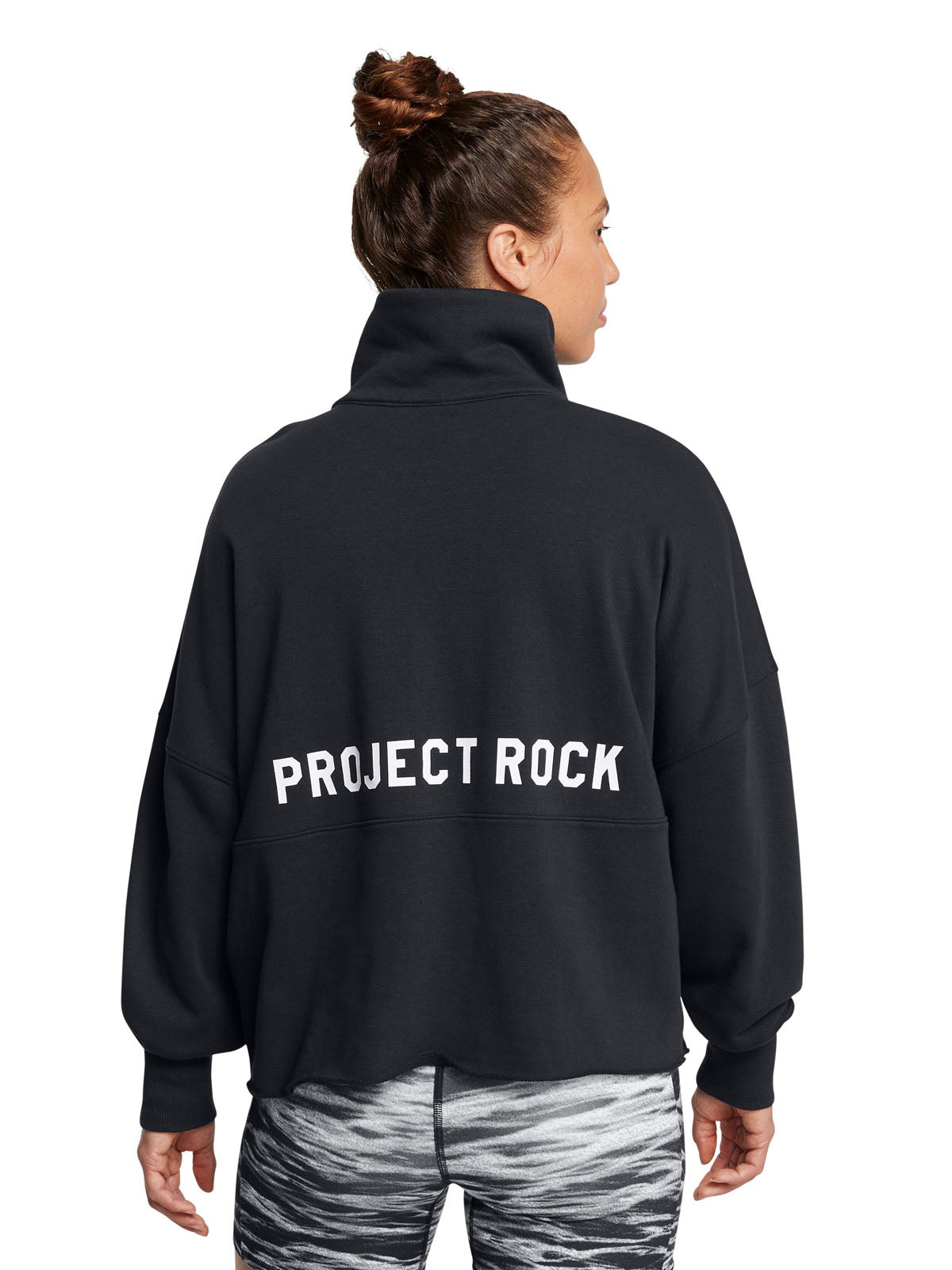 Polerón Project Rock Halfzip para mujer
