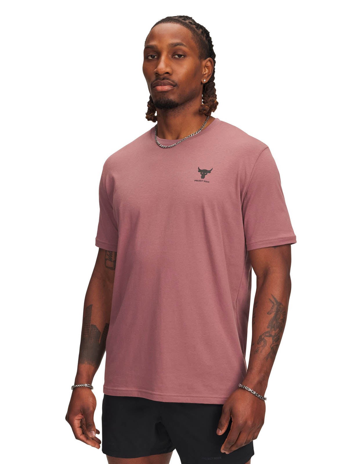 Polera manga corta de entrenamiento para hombre Porject Rock café Under Armour