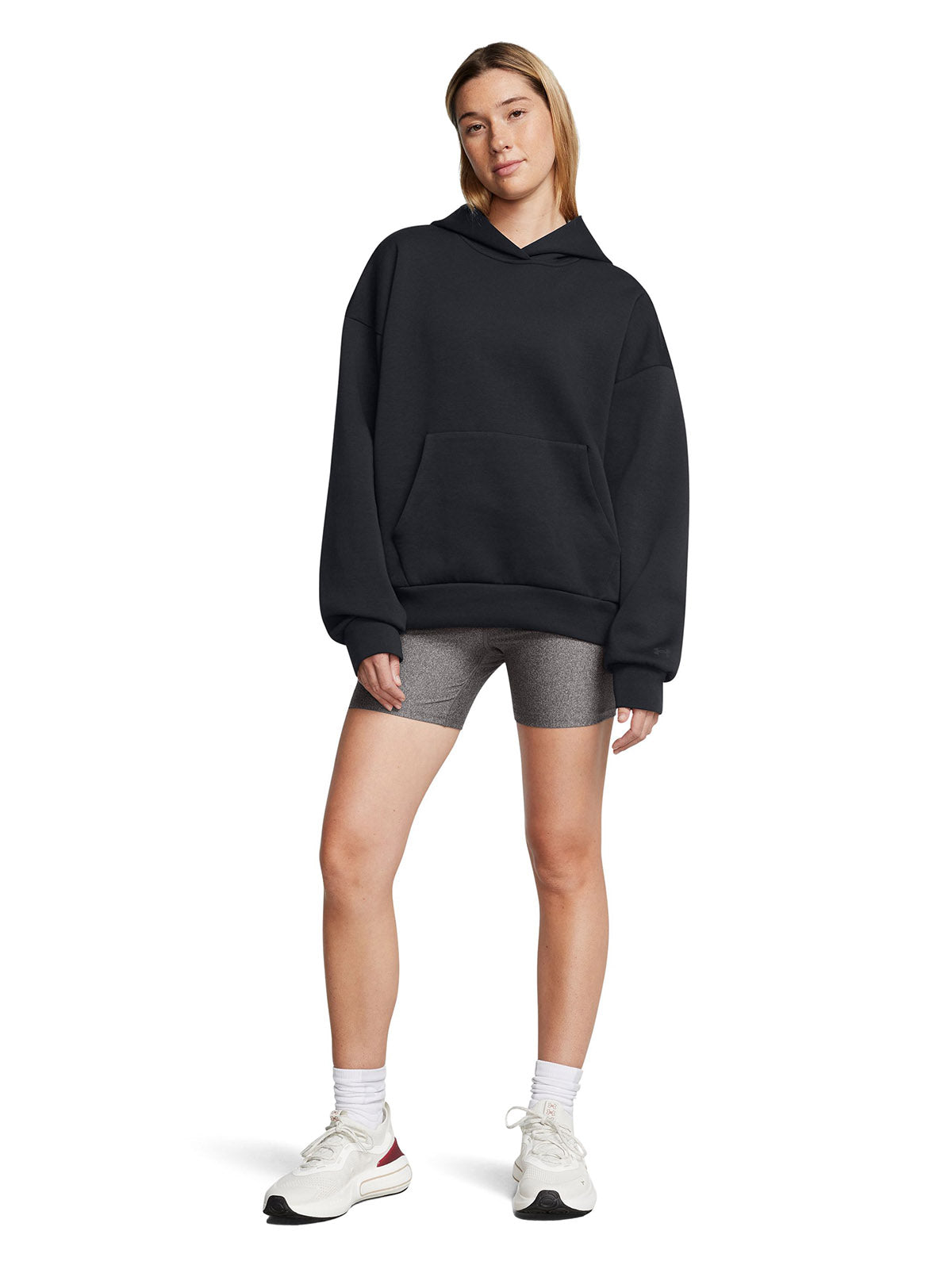 Polerón Under Armour Unstoppable fleece negro para mujer