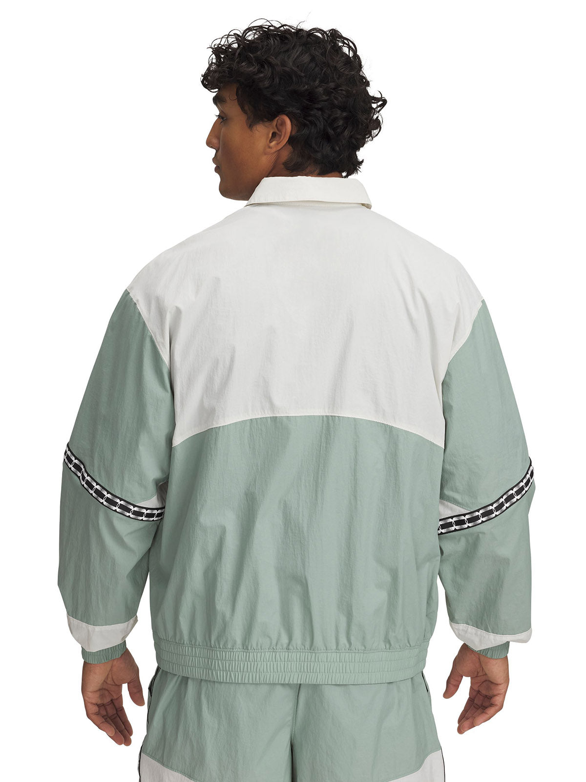 Polerón Under Armour terrace96 drill top verde para hombre