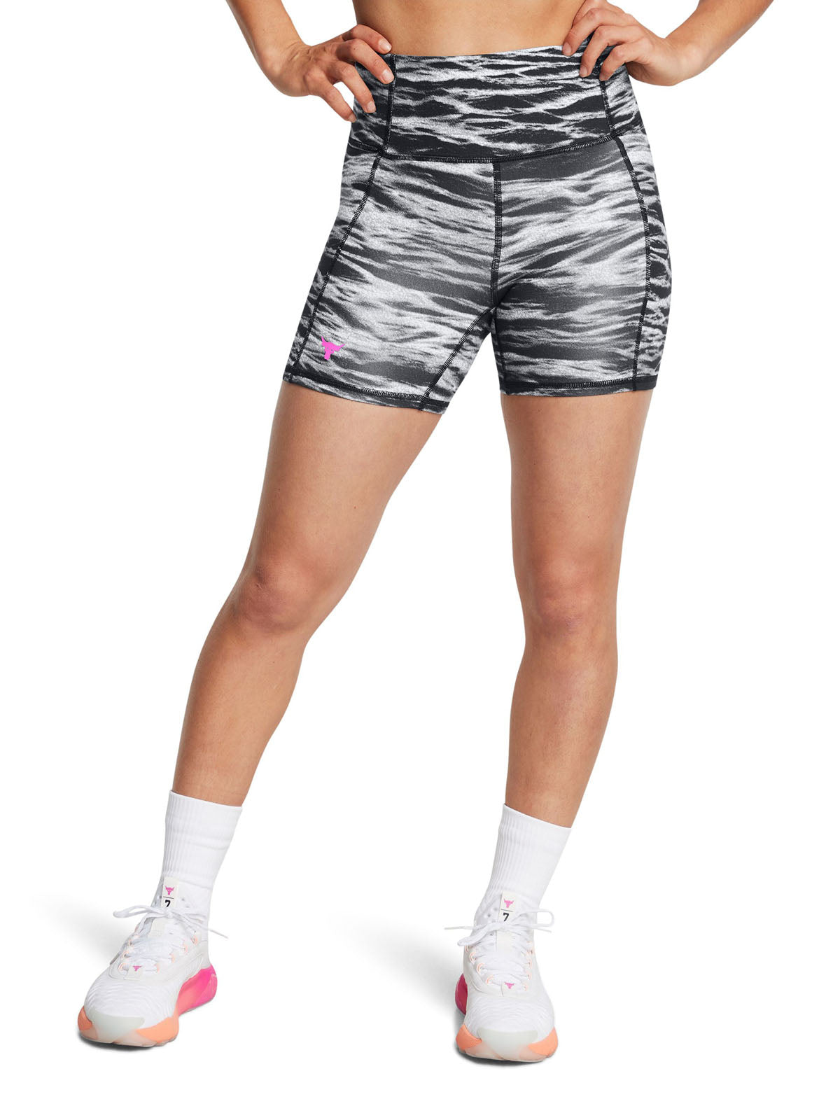 Shorts Middy Project Rock para mujer