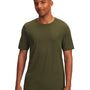 Polera manga corta de entrenamiento para hombre Vanish Seamless verde Under Armour