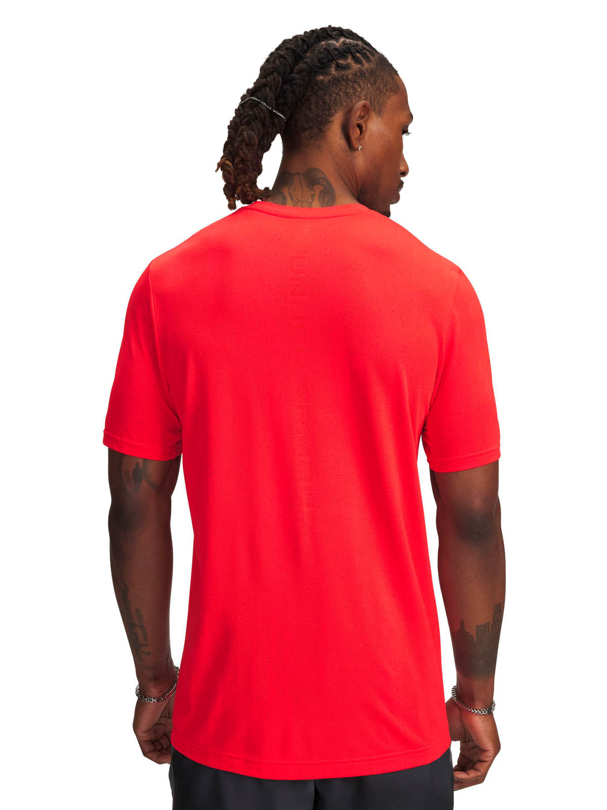 Polera manga corta de entrenamiento para hombre Vanish Seamless rojo Under Armour