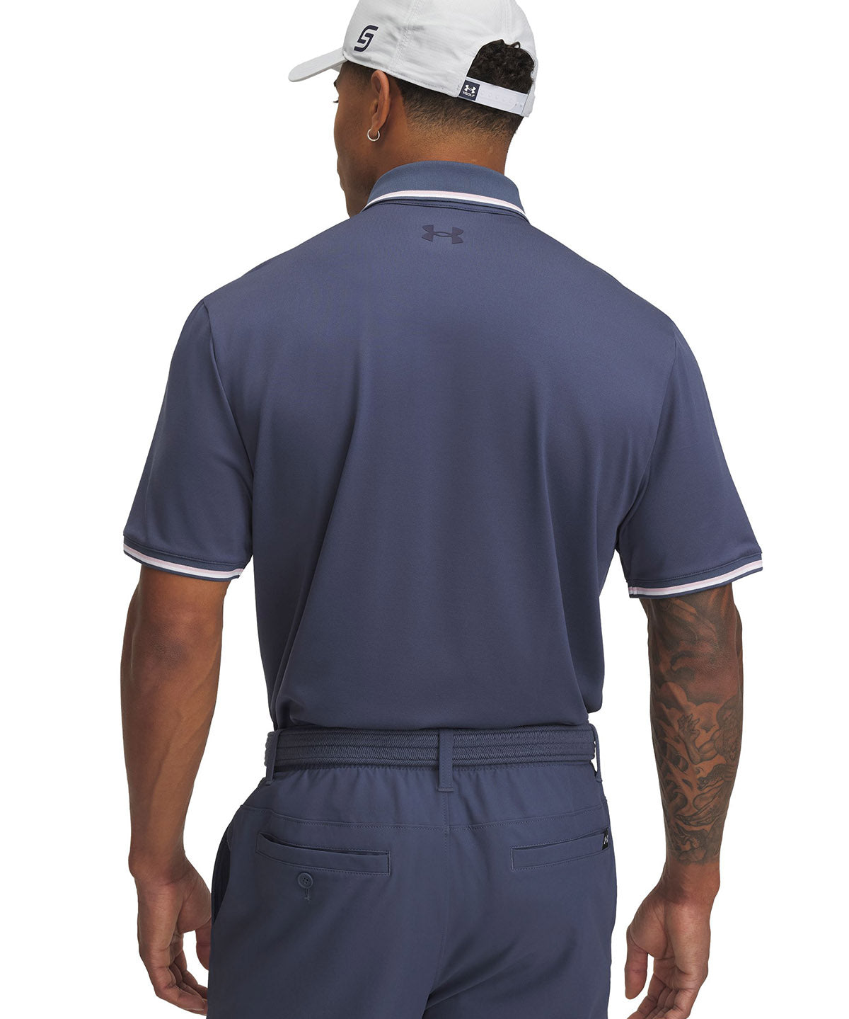 Polo manga corta Under Armour playoff 3.0 gris para hombre