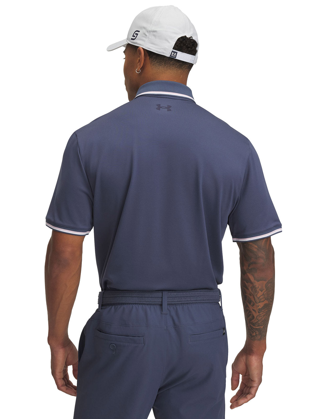 Polo manga corta Under Armour playoff 3.0 gris para hombre