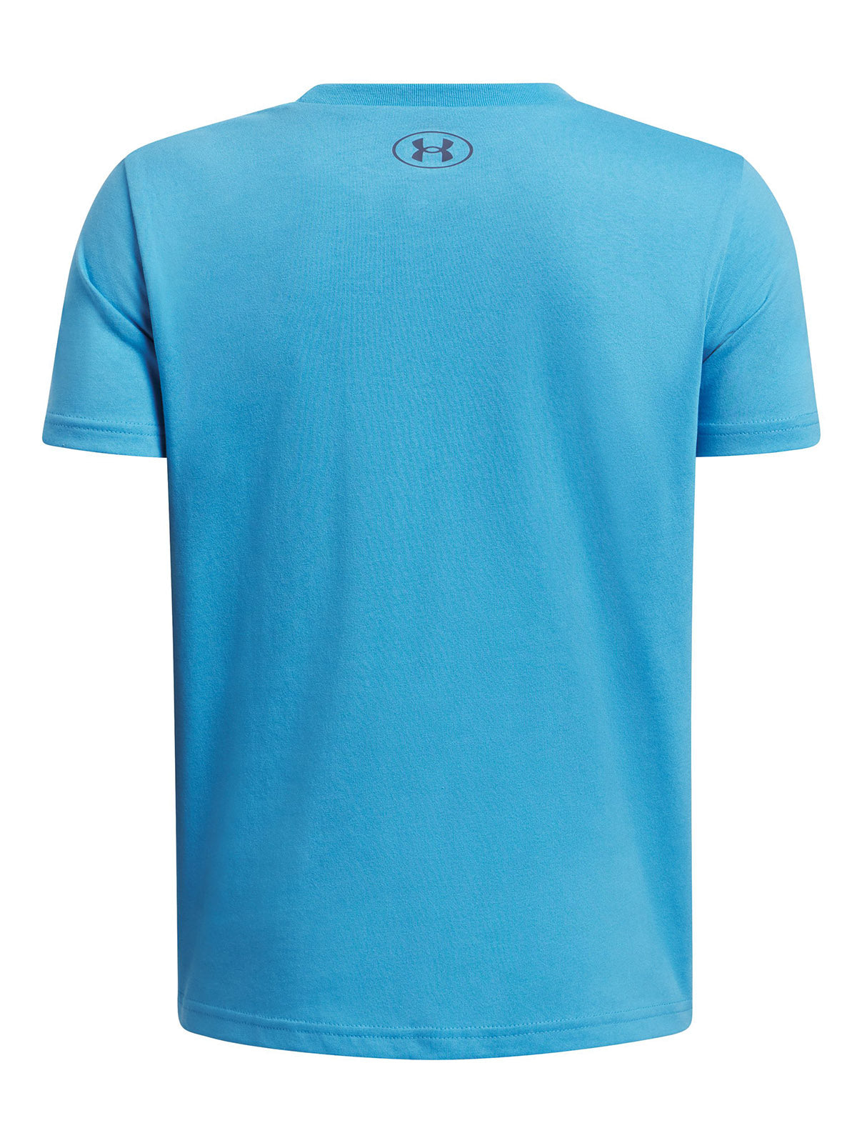 Polera manga corta Under Armour boxed sports azul para niños
