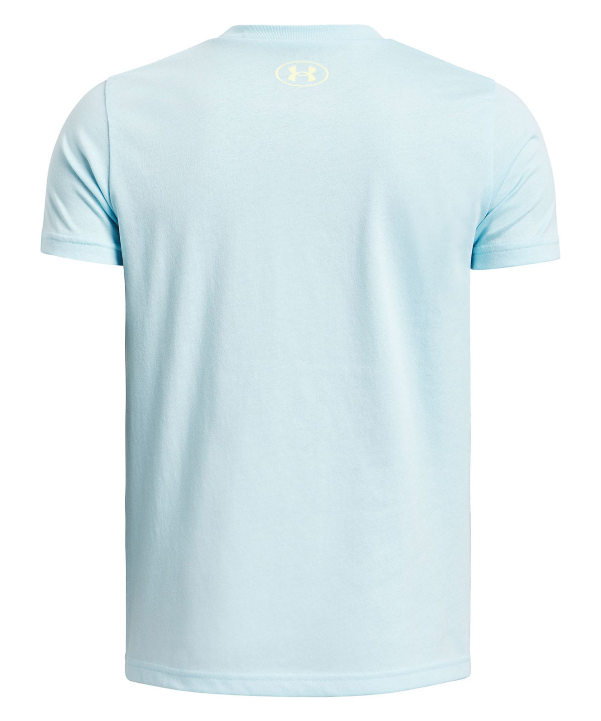 Polera manga corta Under Armour boxed sports azul para niños