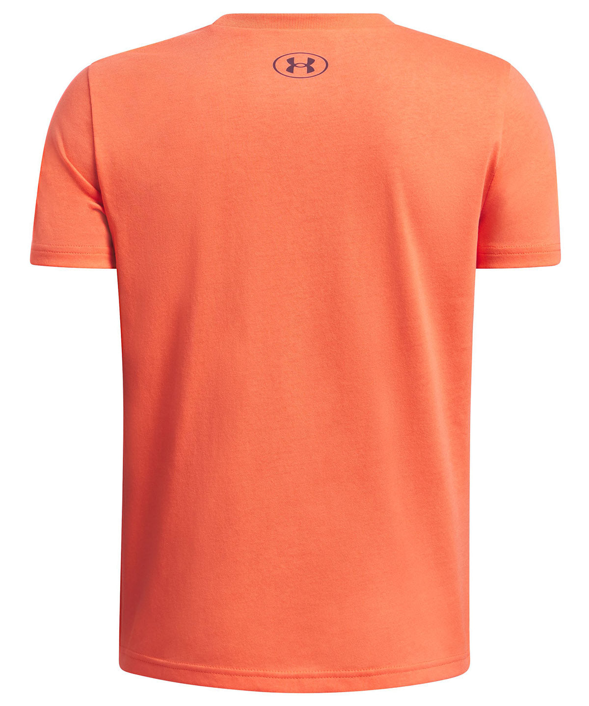 Polera manga corta Under Armour boxed sports naranjo para niños