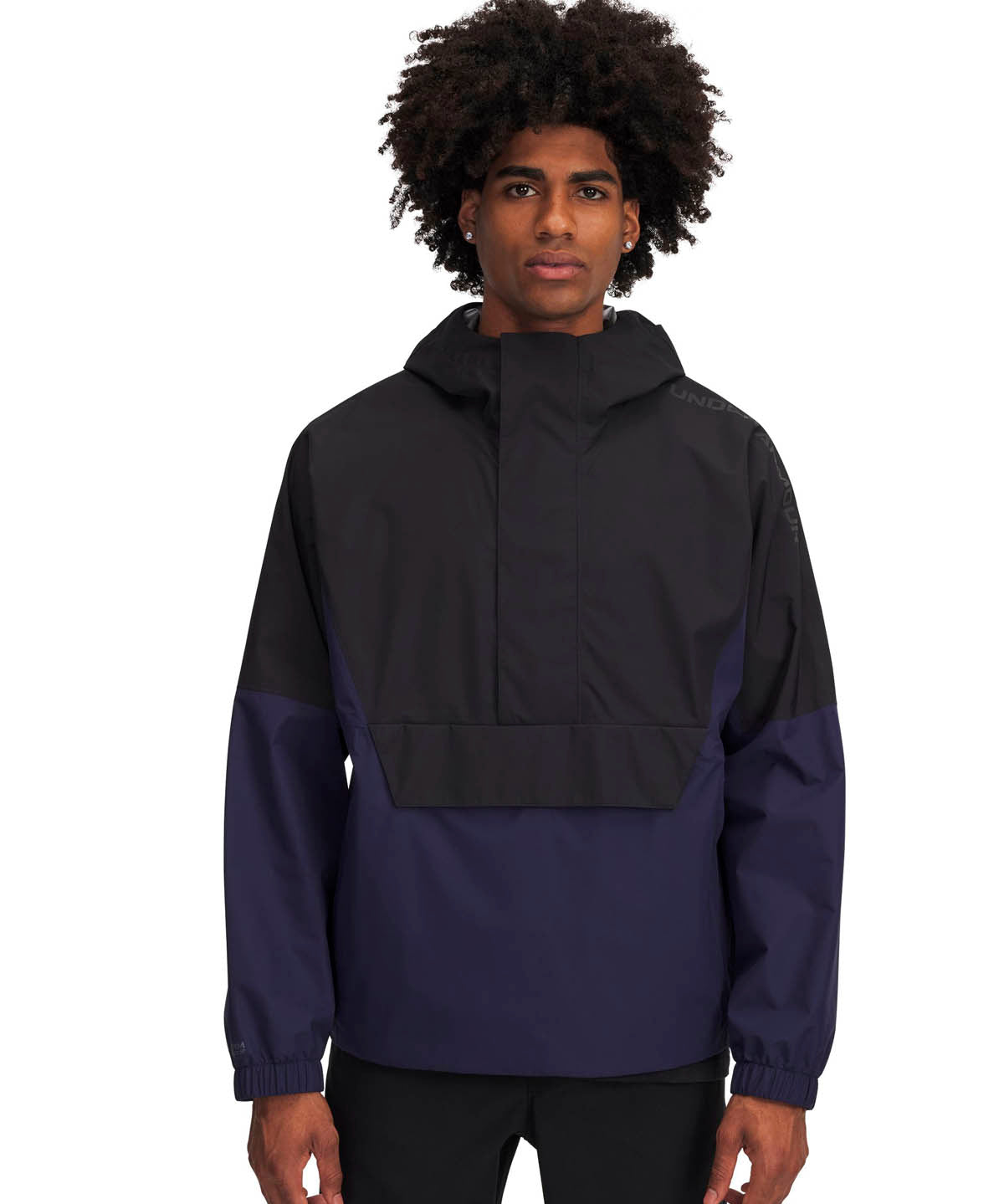 Chaqueta UA Cloudstrike añorak negro para hombre