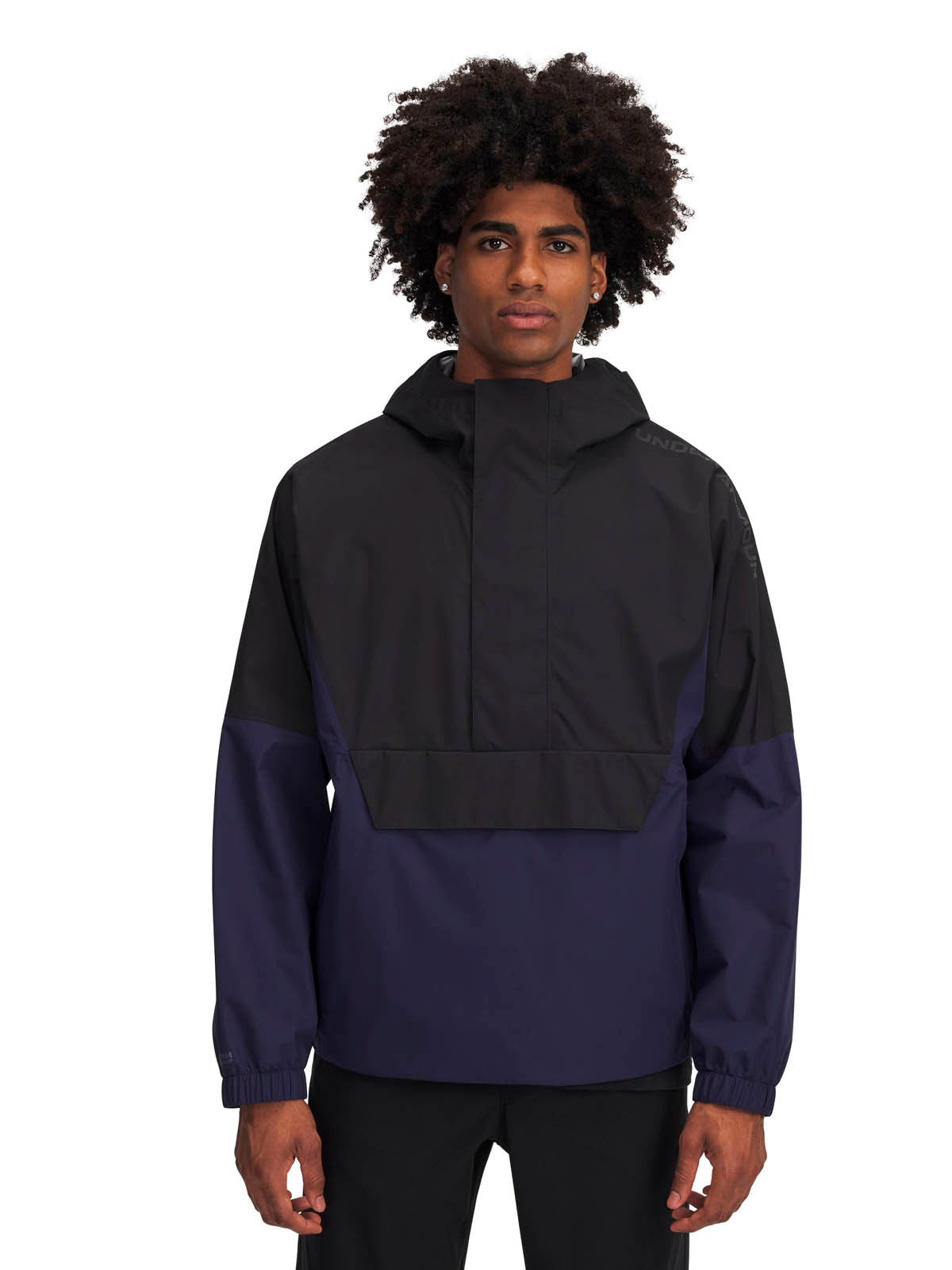 Chaqueta UA Cloudstrike añorak negro para hombre