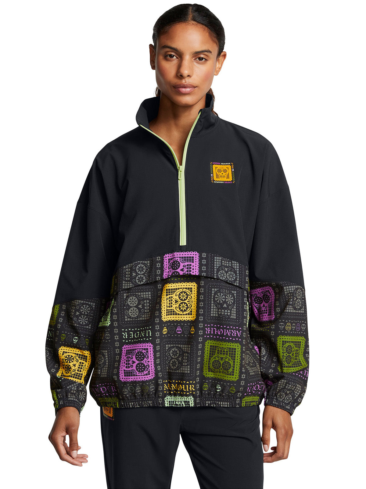 Chaqueta Anorak UA Armoursport Día de los Muertos para mujer