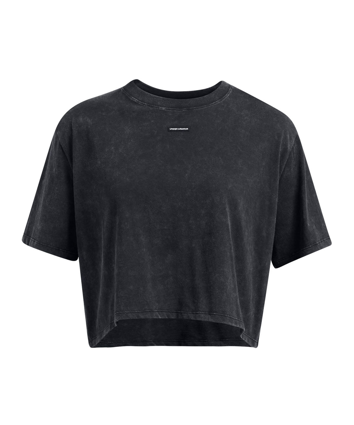 Polera manga corta UA Boxy Crop para mujer