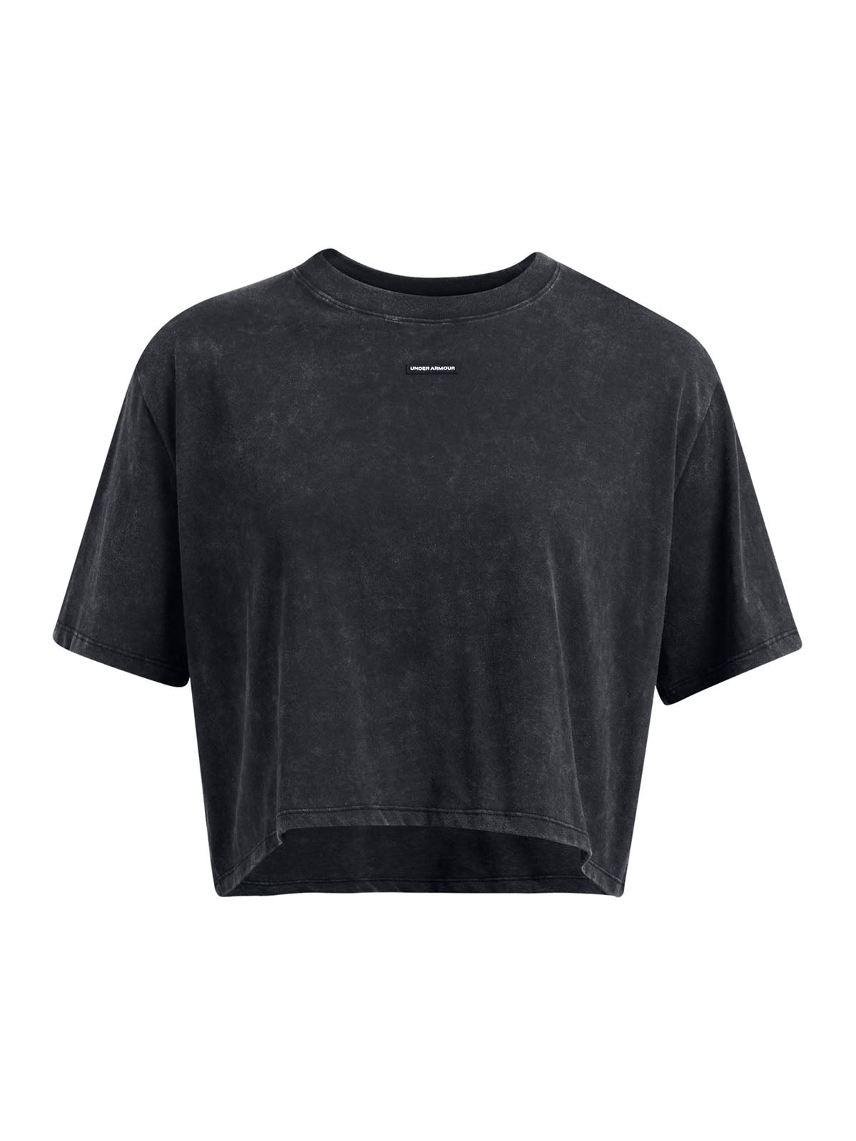 Polera manga corta UA Boxy Crop para mujer