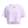 Polera manga corta UA Boxy Crop para mujer
