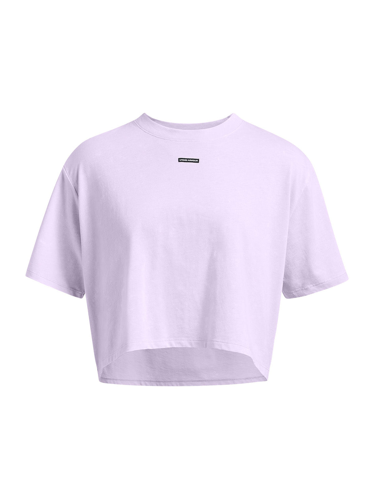 Polera manga corta UA Boxy Crop para mujer
