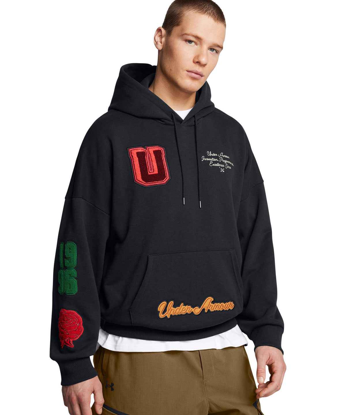 Polerón Oversize UA IconTerry para hombre