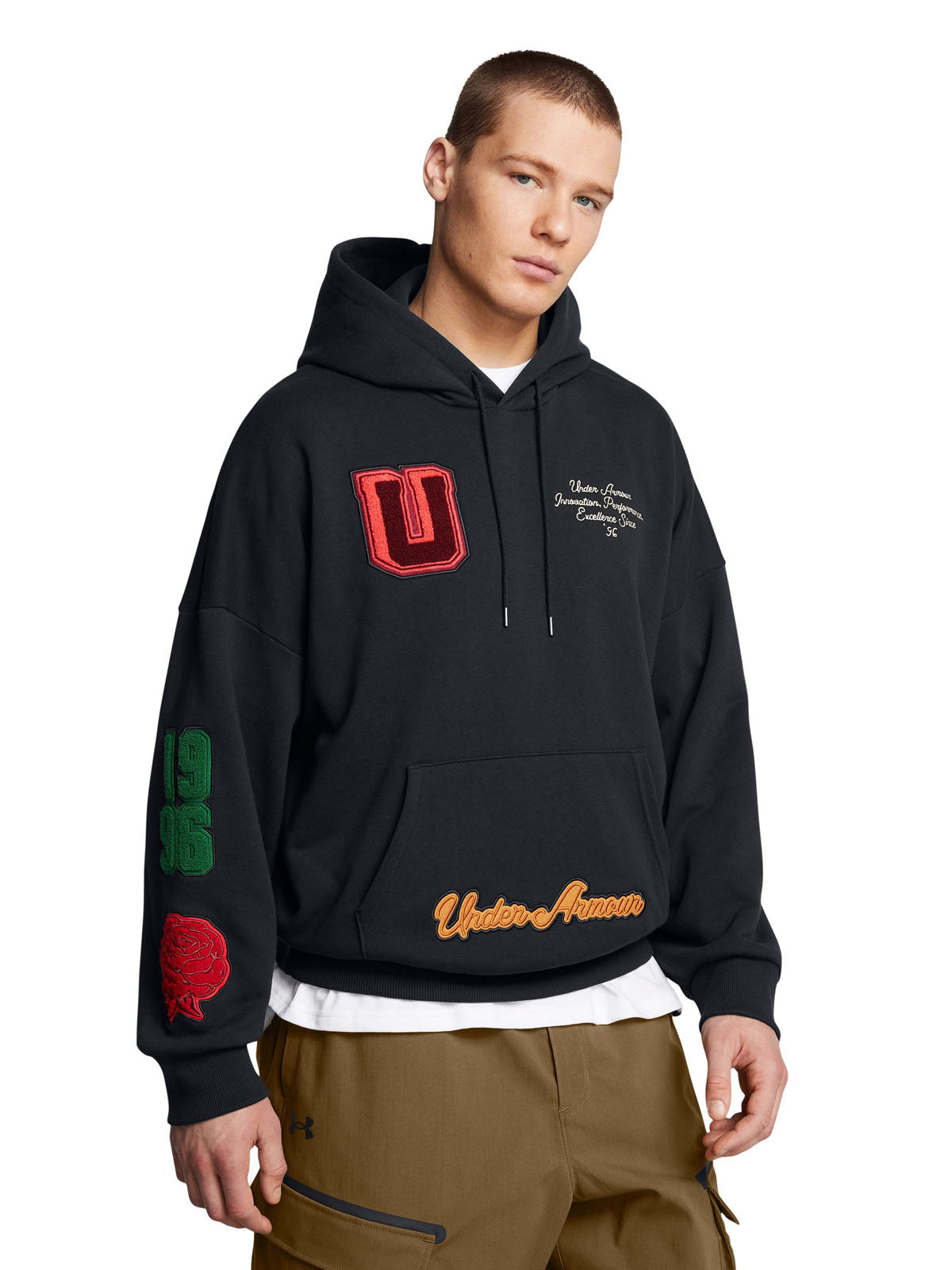 Polerón Oversize UA IconTerry para hombre