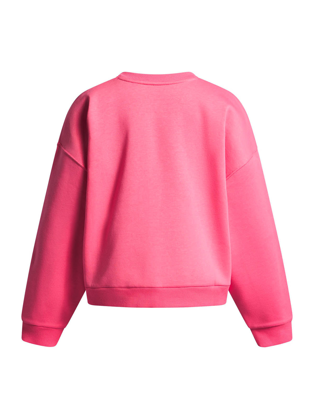 Polerón Lifestyle para niña Rival Fleece Oversized rosado Under Armour