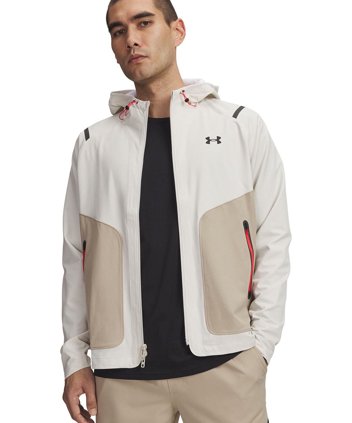 Polerón Lifestyle para hombre Unstoppable Left Chest blanco Under Armour