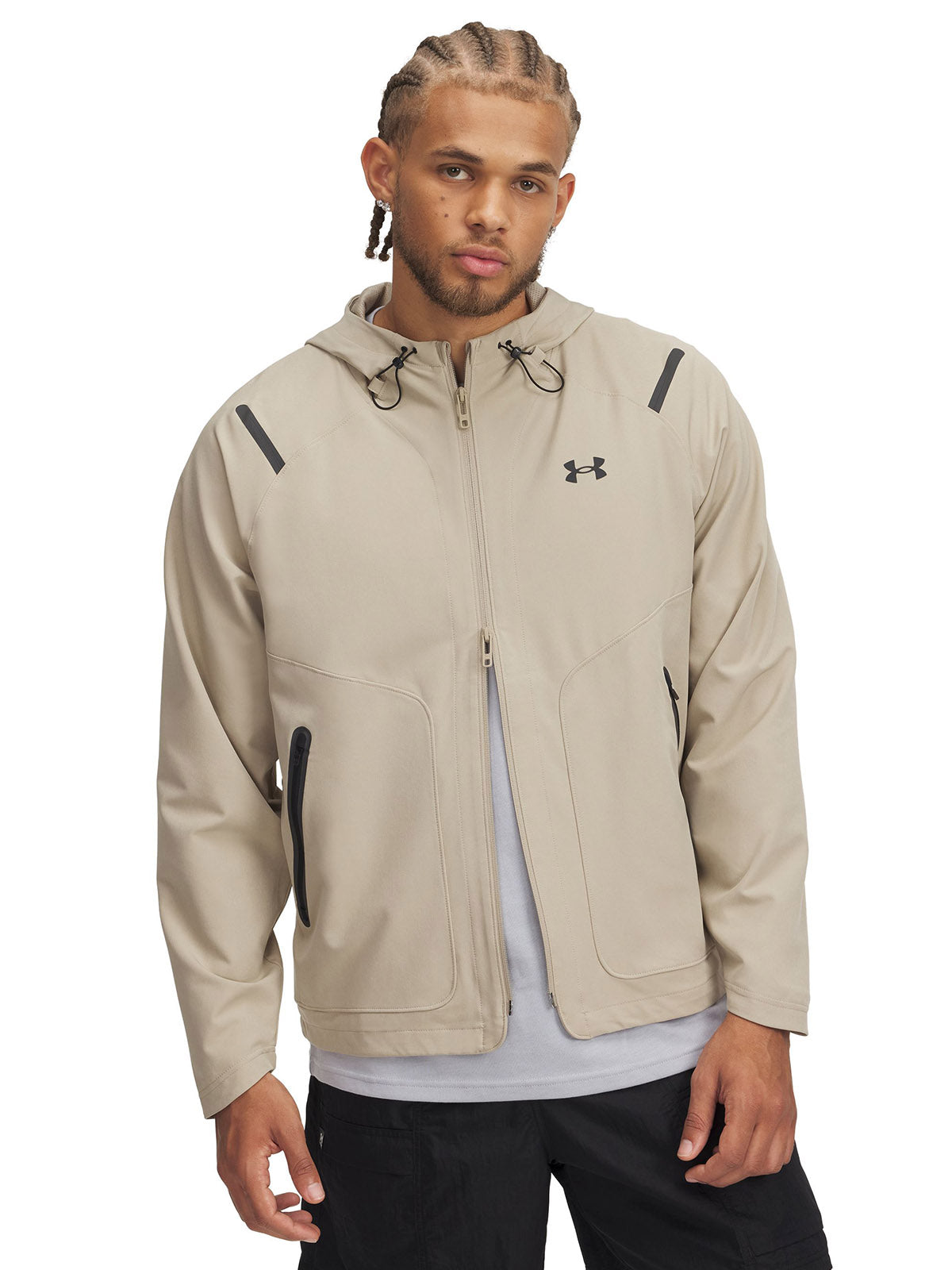 Chaqueta Under Armour Unstoppable café para hombre