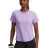 Polera manga corta Running para Mujer Launch Elite Morado Under Armour