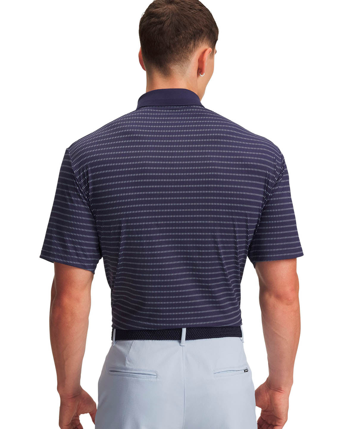 Polera manga corta Golf para Hombre Drive Chill Azul Marino Under Armour