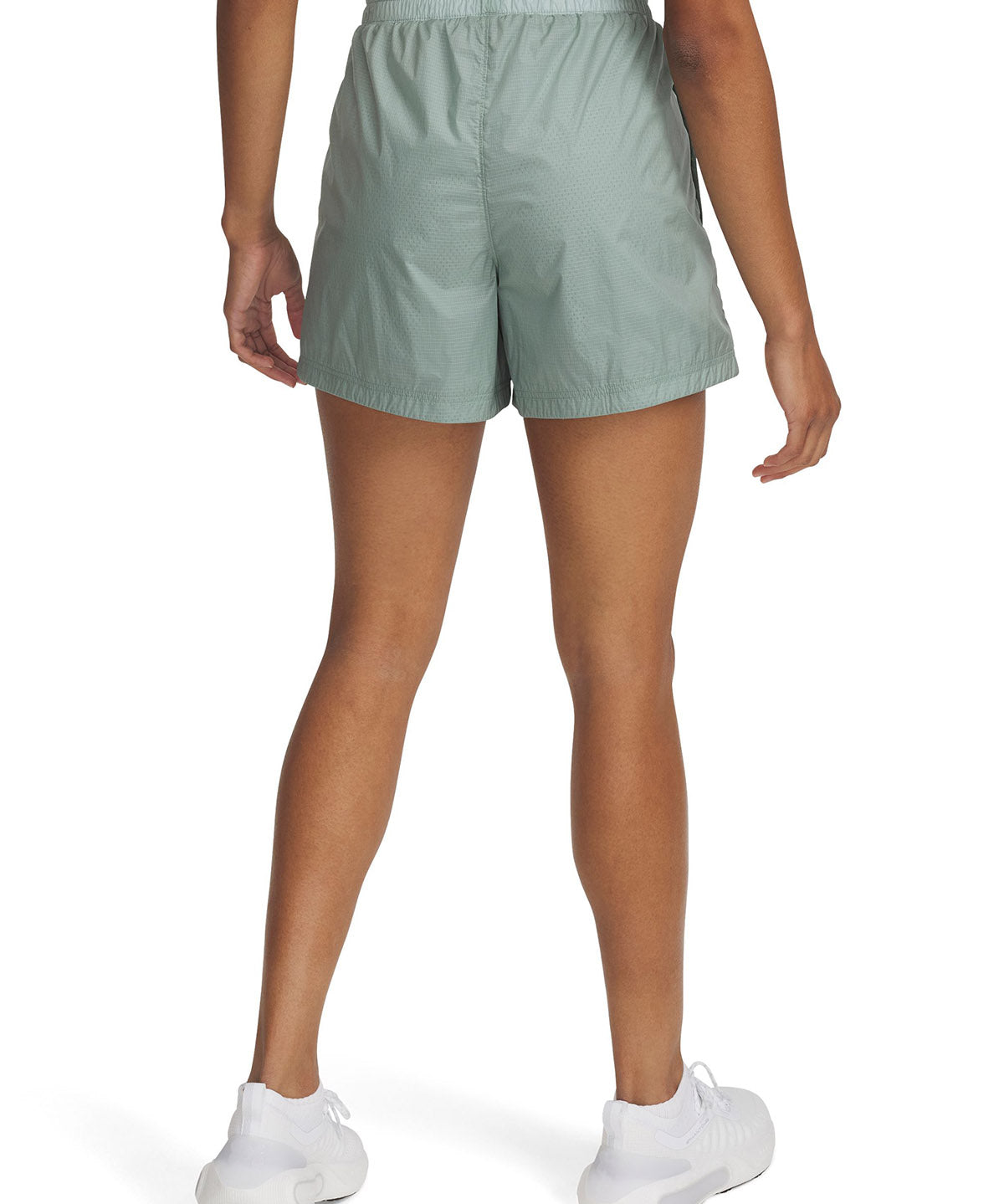 Shorts Under Armour Rival Woven verde para mujer