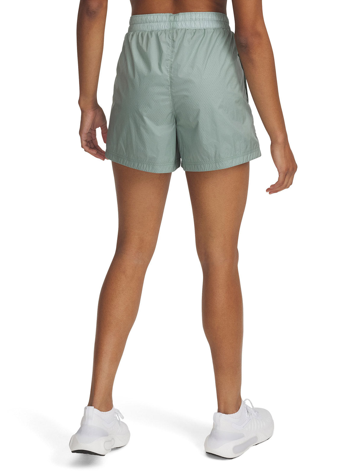 Shorts Under Armour Rival Woven verde para mujer