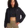 Chaqueta Lifestyle para mujer Rival Woven negro Under Armour