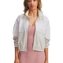 Chaqueta Lifestyle para mujer Rival Woven blanco Under Armour