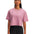 Polera manga corta Lifestyle para mujer Rival rosado Under Armour