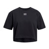 Polera manga corta Lifestyle para niña Rival negro Under Armour