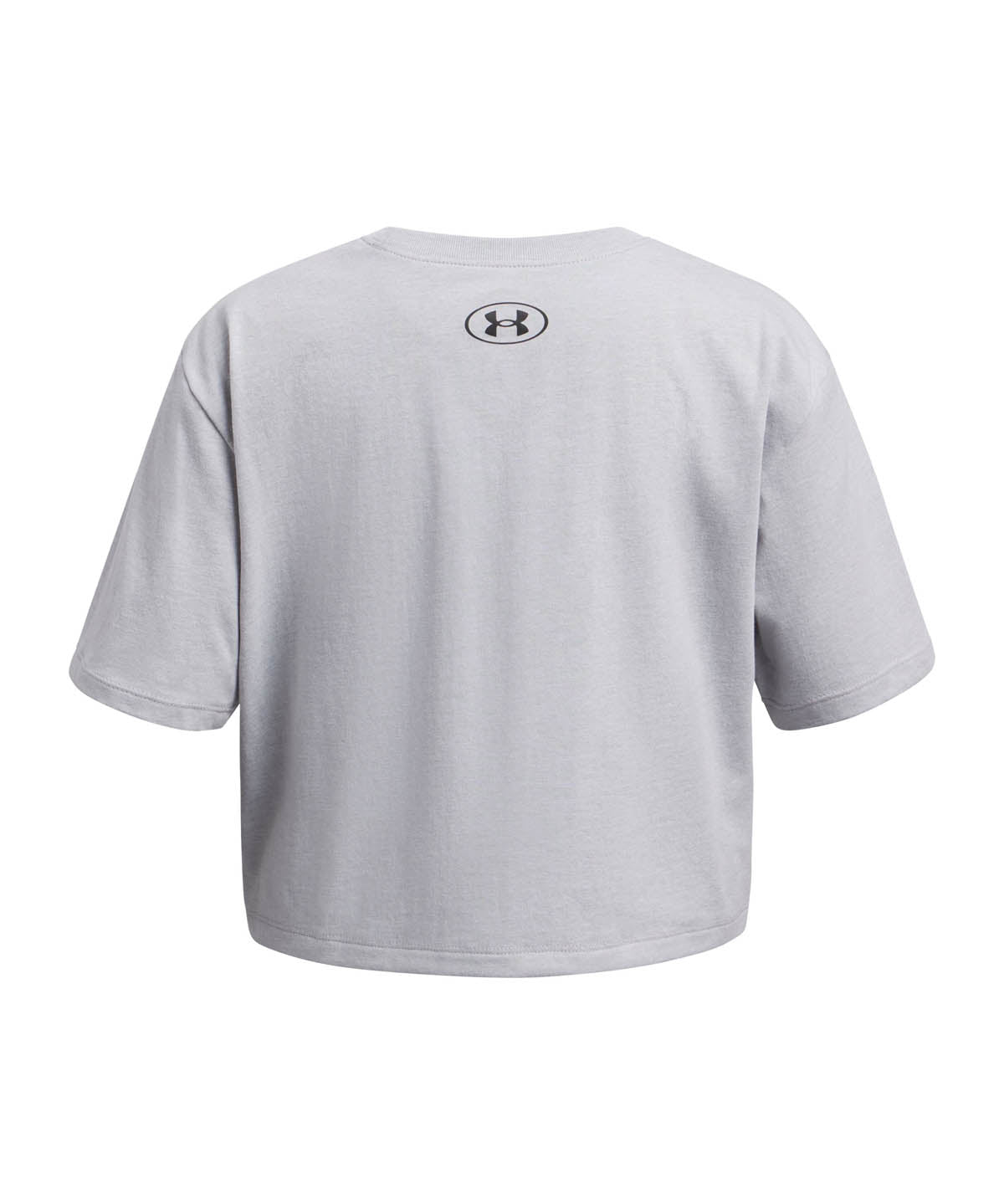 Polera manga corta Lifestyle para niña Rival gris Under Armour