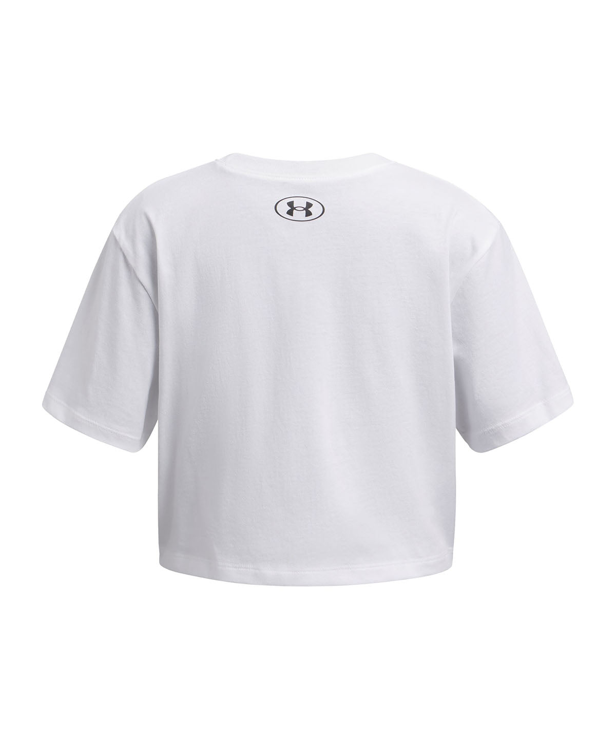 Polera manga corta Under Armour Rival blanco para niña